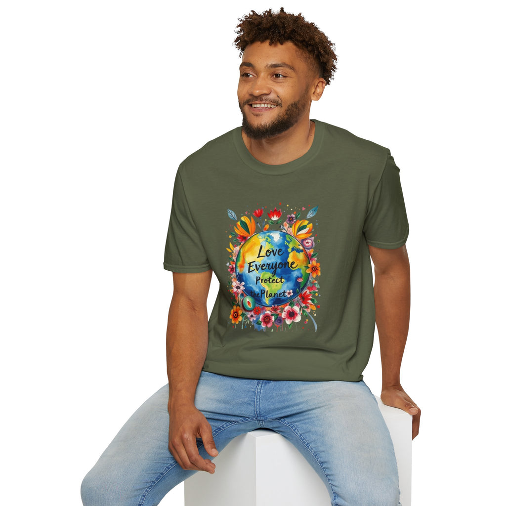 Love Everyone Protect The Planet T-Shirt