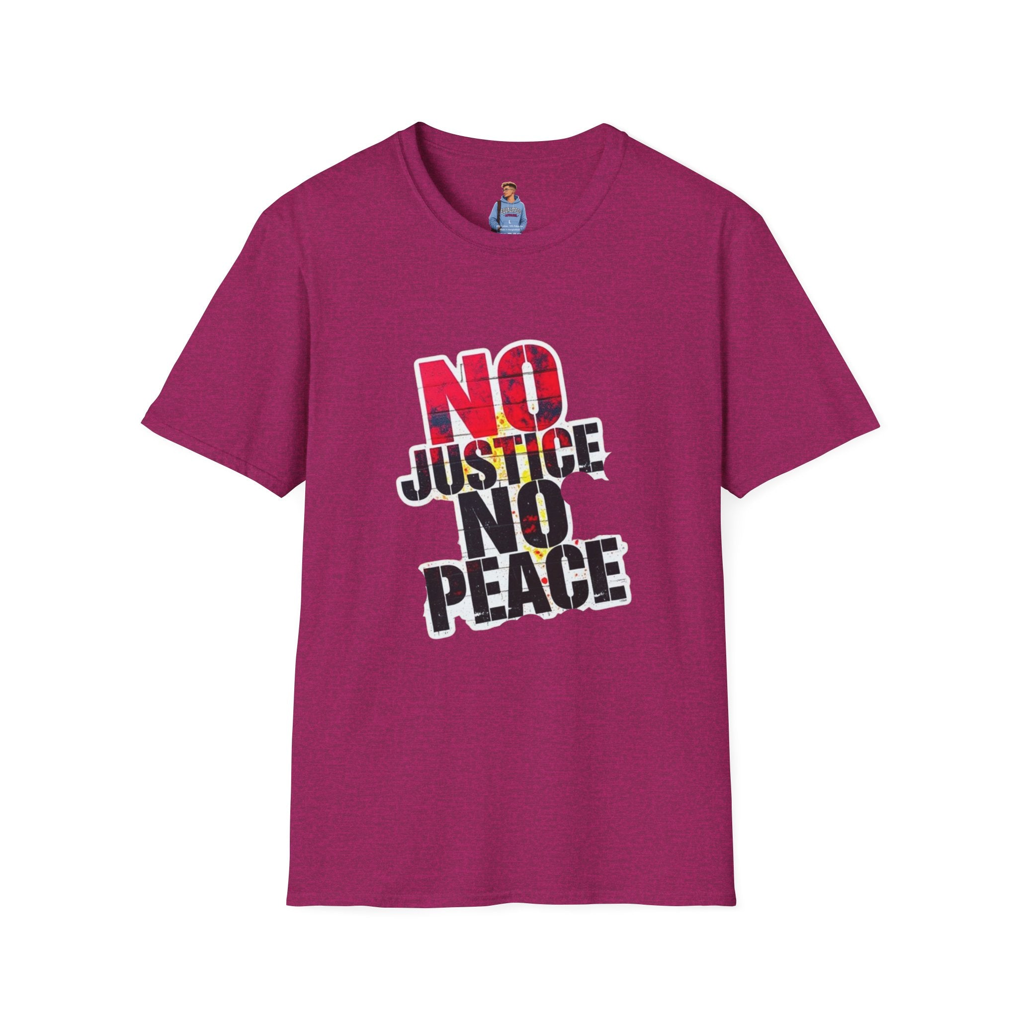 No Justice, No Peace Unisex Softstyle T-Shirt