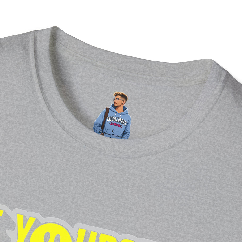 Be Yourself Smiley Unisex Softstyle T-Shirt