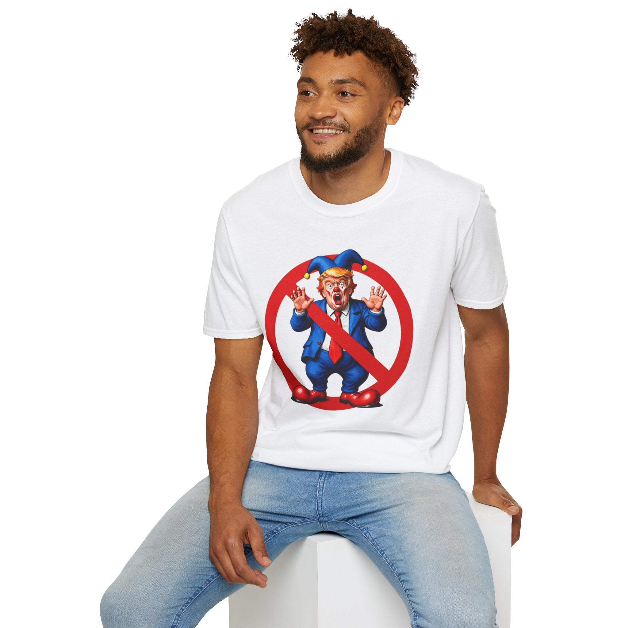 NO CROWN FOR THE CLOWN T-Shirt - NO KINGS IN AMERICA