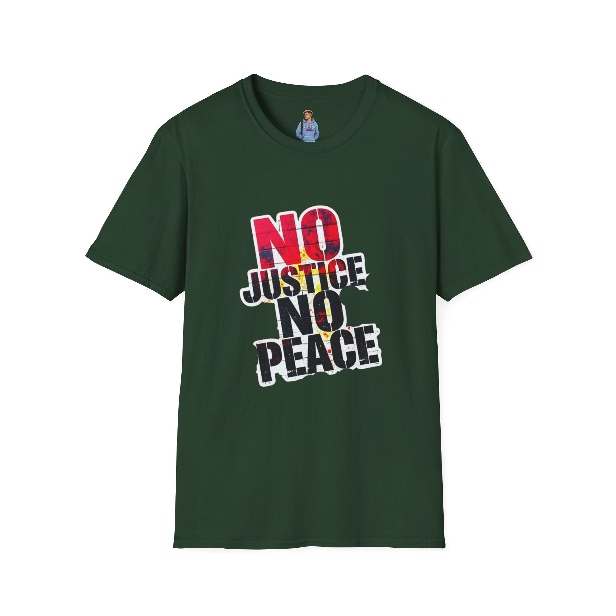No Justice, No Peace Unisex Softstyle T-Shirt