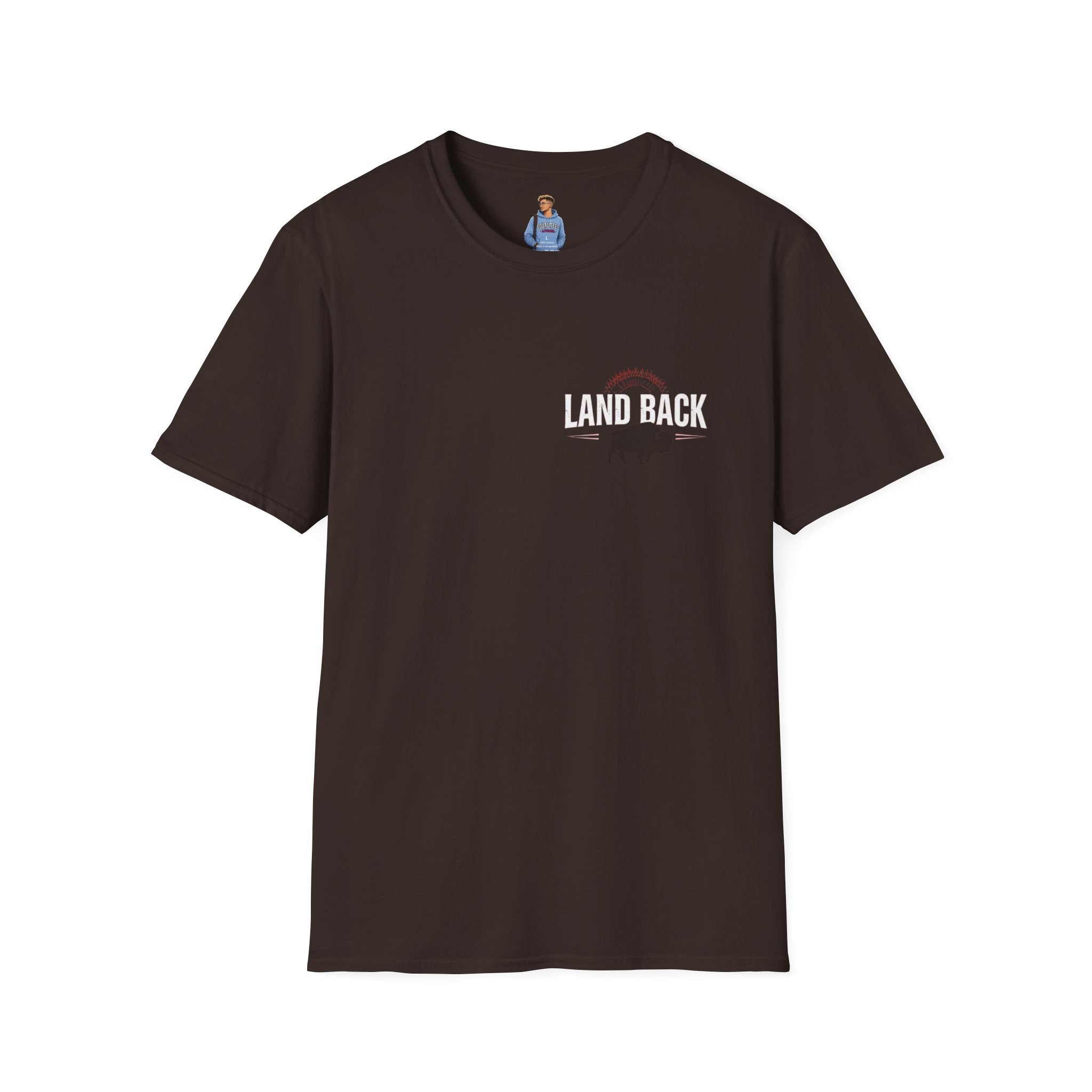 'Land Back' Unisex Softstyle T-shirt