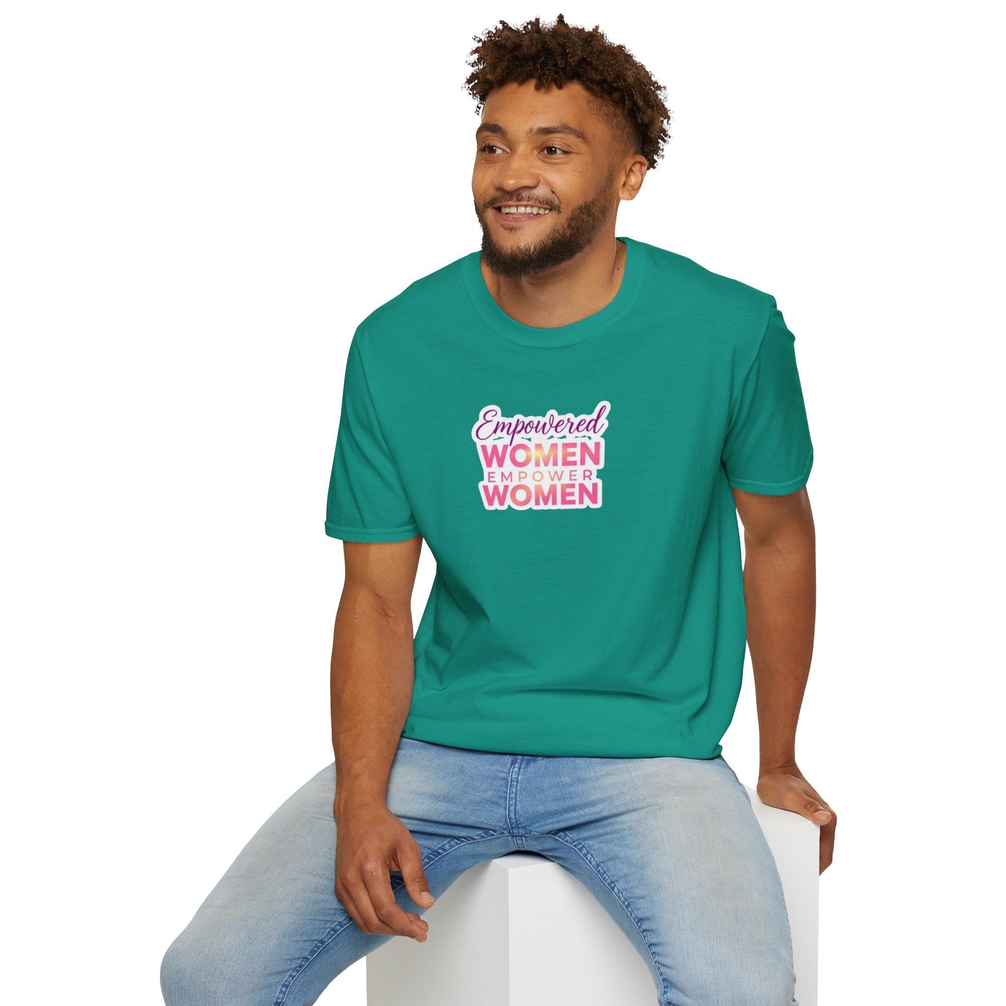 Empowered Women T-Shirt | Unisex Softstyle Tee for Women’s Empowerment