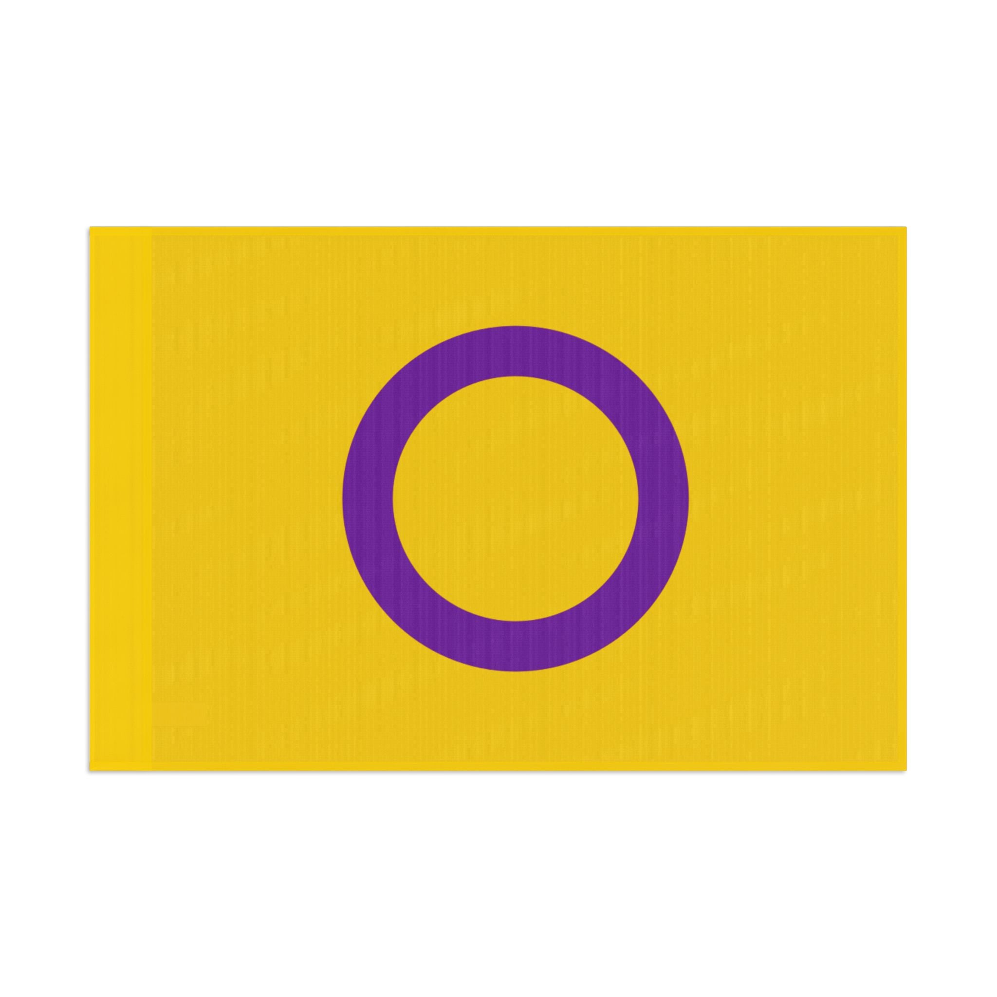 Intersex Pride Flag - Aesthetic LGBTQ+ Banner for Celebration & Home Decor - EqualiTees.Me