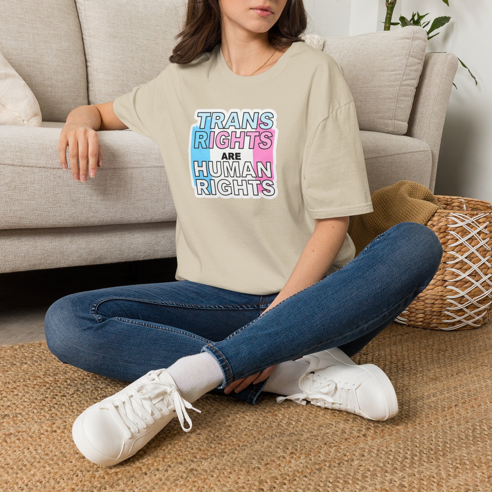 Trans Rights Unisex Softstyle T-Shirt - Support Equality & Trans Rights
