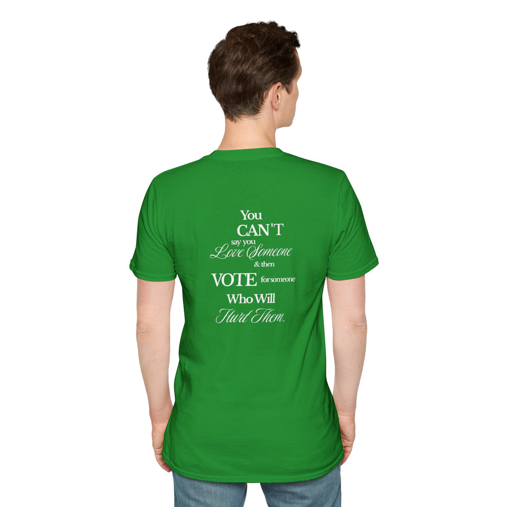Vote with Your Heart Unisex Softstyle T-Shirt