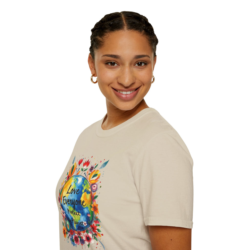 Love Everyone Protect The Planet T-Shirt