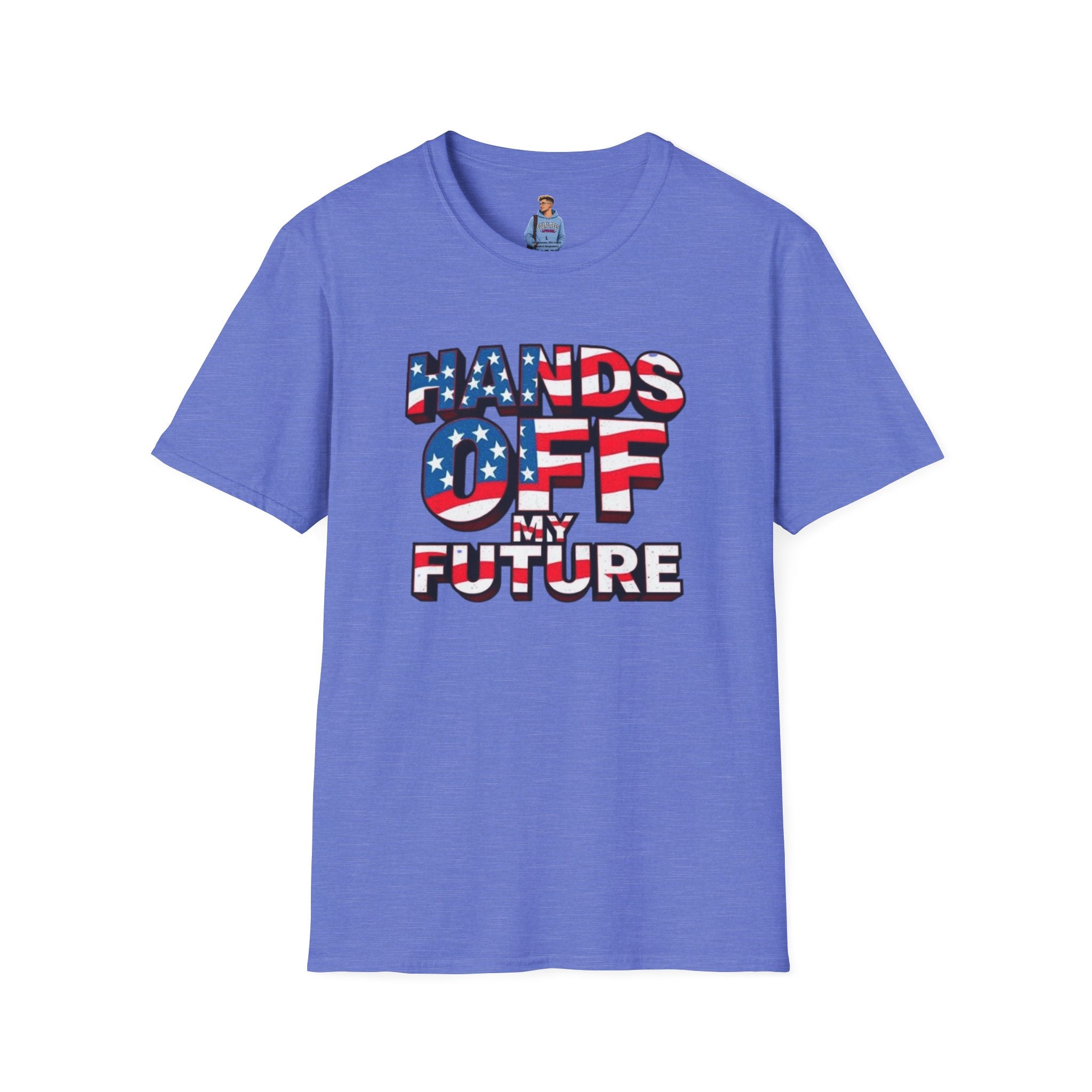 Hands Off My Future Political Statement Tee