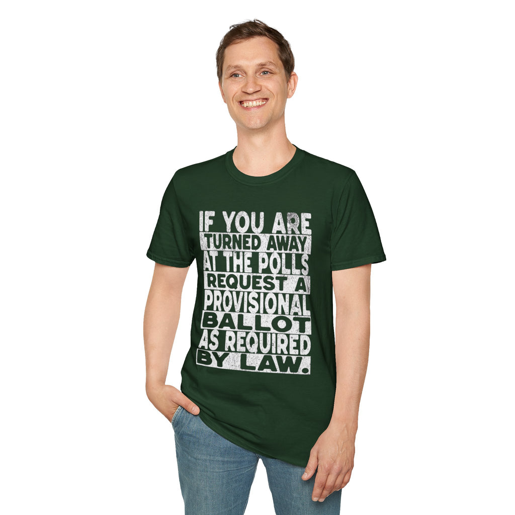 Know Your Rights Voter English T-Shirt