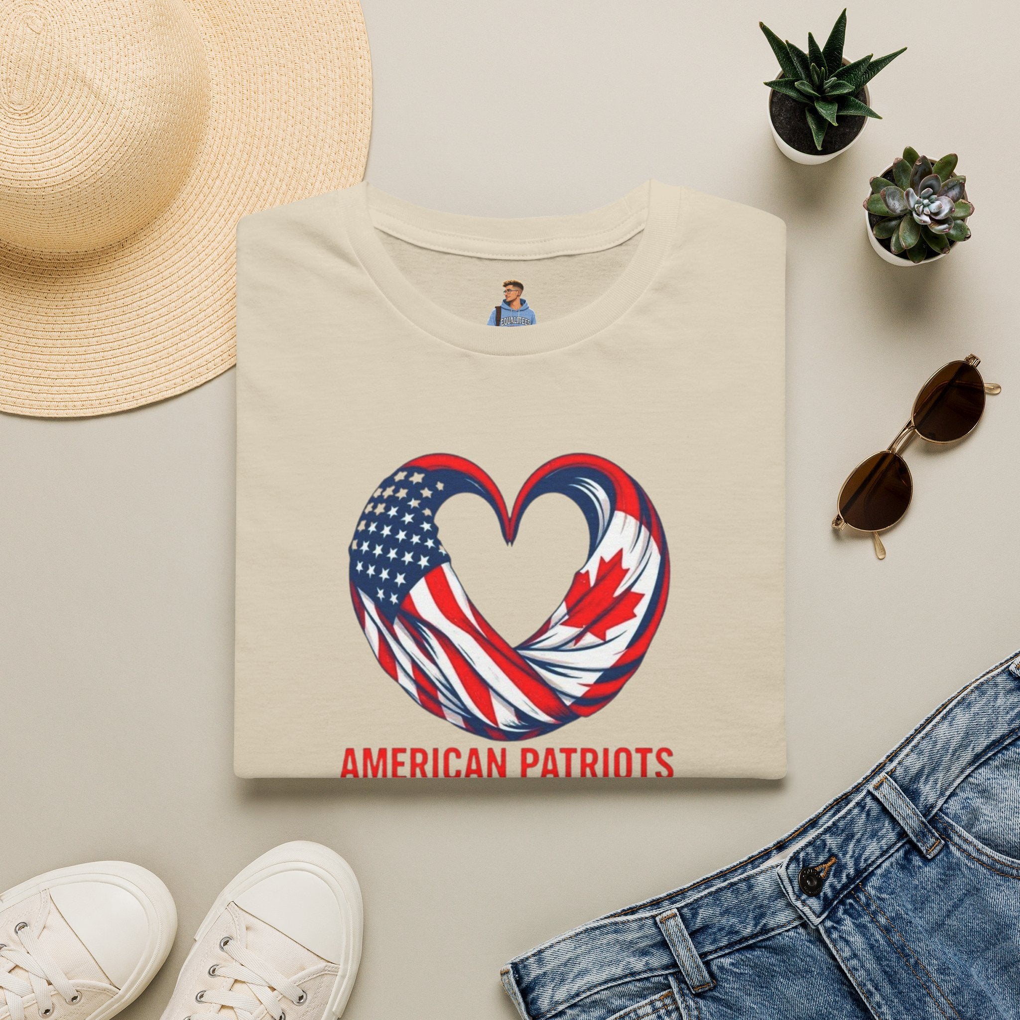 American Patriots Stand with Canada T-shirt