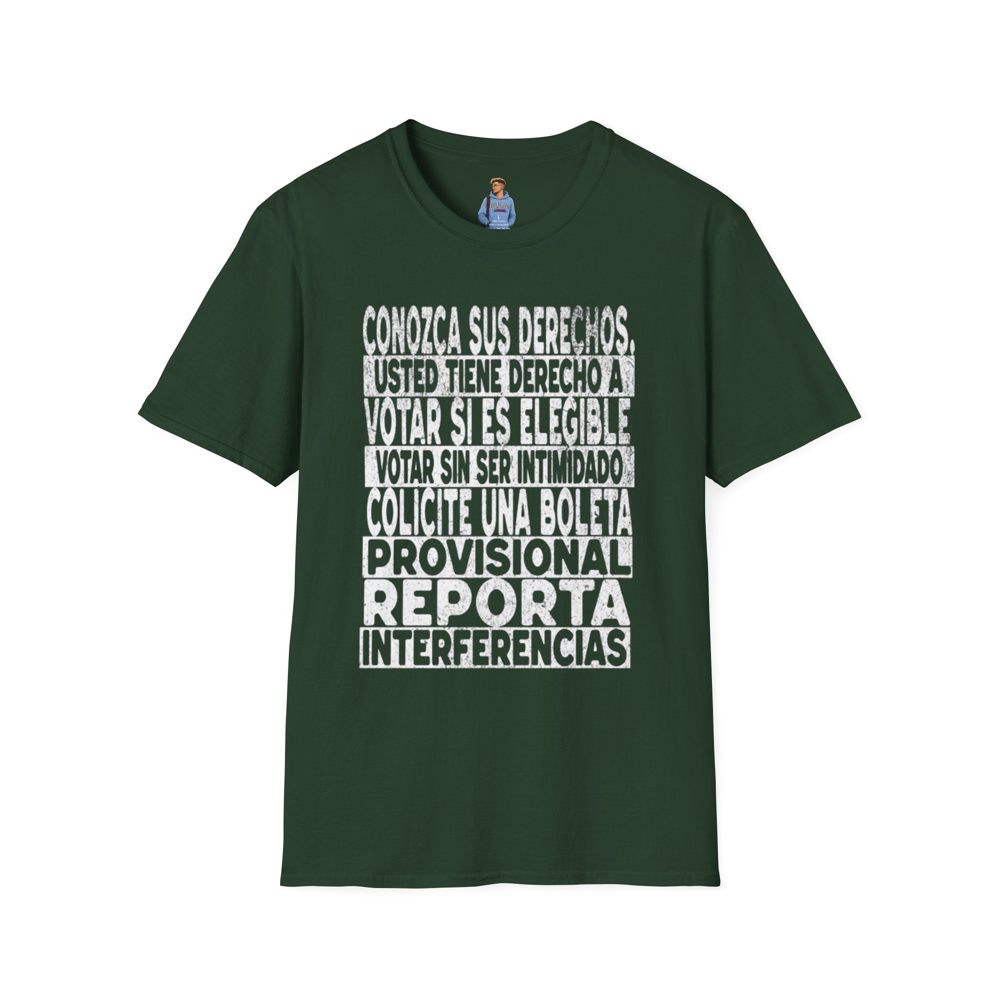 Know Your Voting Rights Spanish T-Shirt