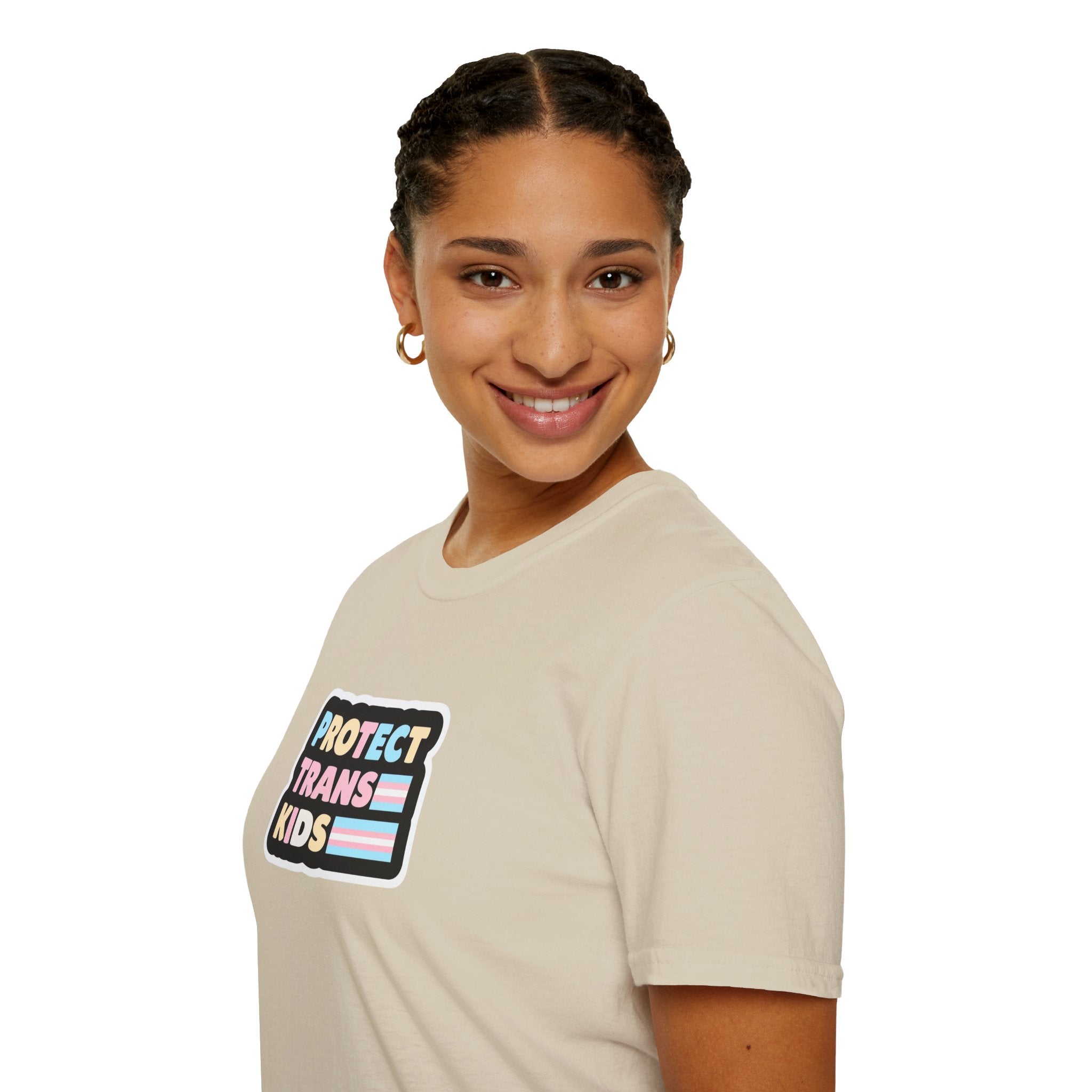 Camiseta unisex de estilo suave "Protect Trans Kids" - Empowerment &amp; Pride Apparel