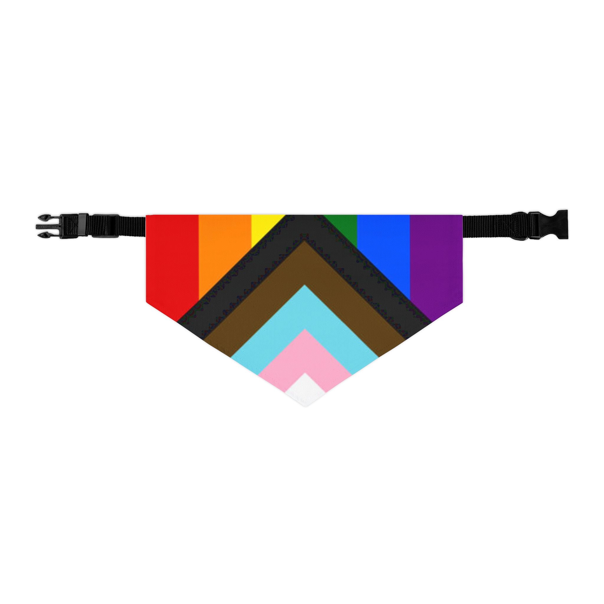Inclusive Pride Flag Pet Bandana - Strut Your Mut