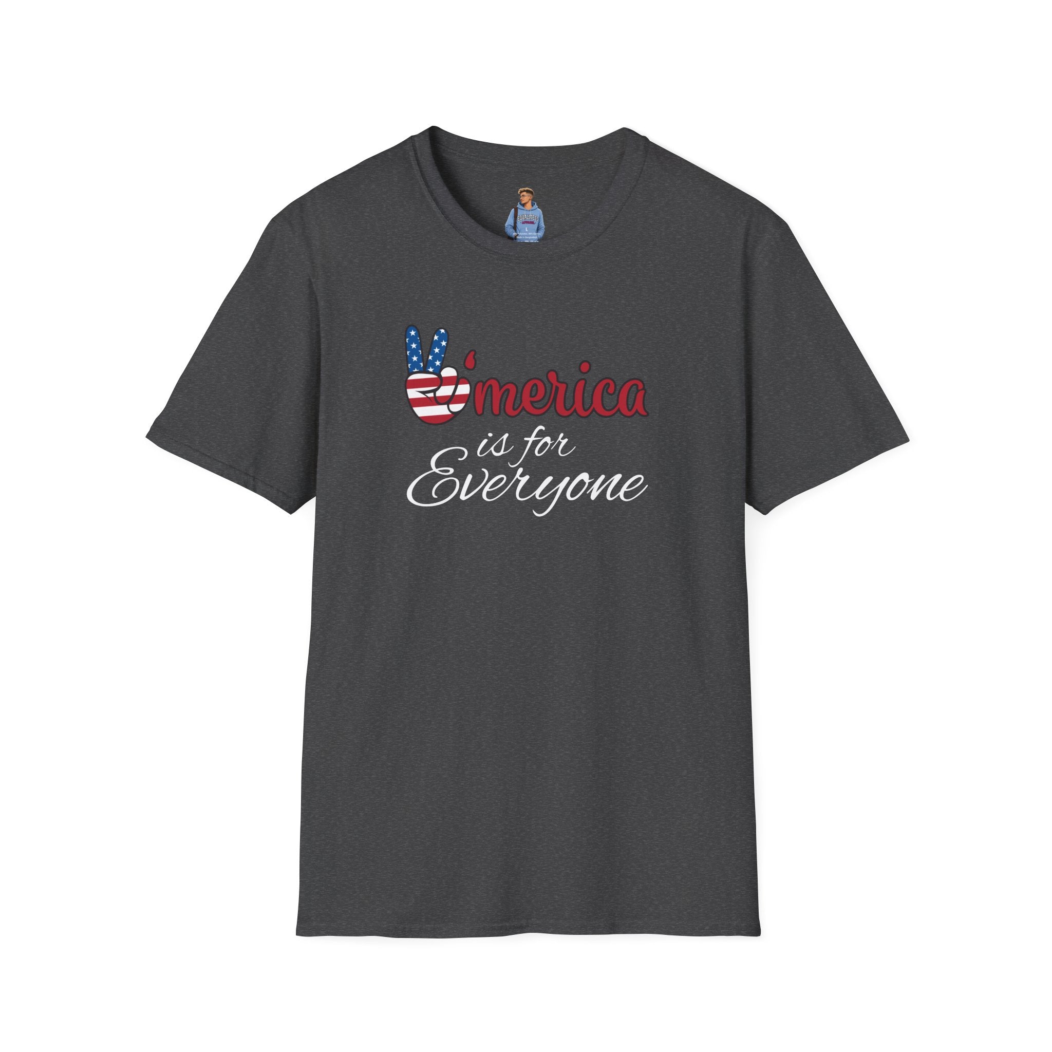 'América es para todos' - Camiseta unisex Softstyle
