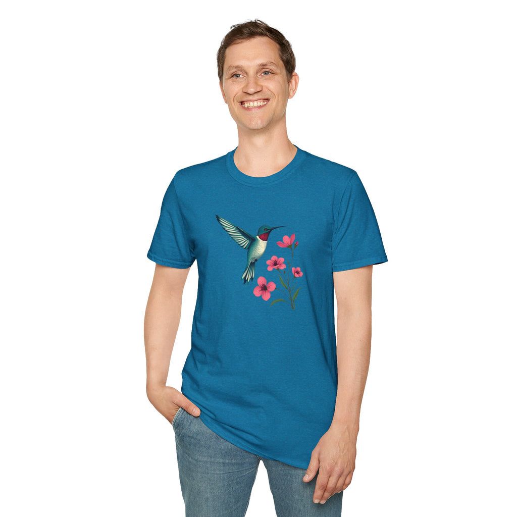 Floral Hummingbird T-Shirt