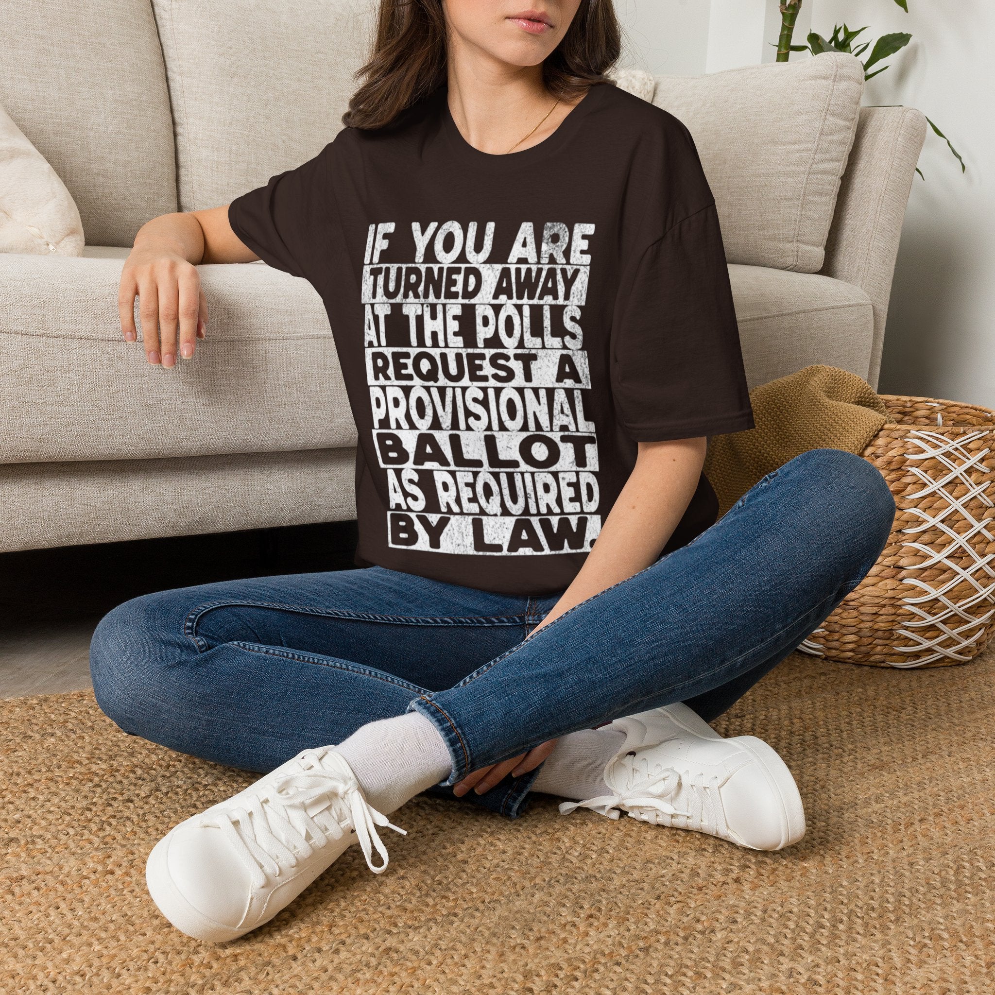 Know Your Rights Voter English T-Shirt