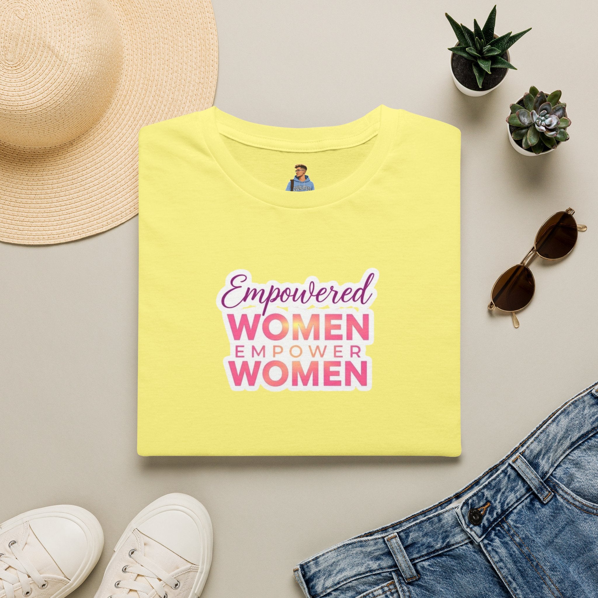 Empowered Women T-Shirt | Unisex Softstyle Tee for Women’s Empowerment