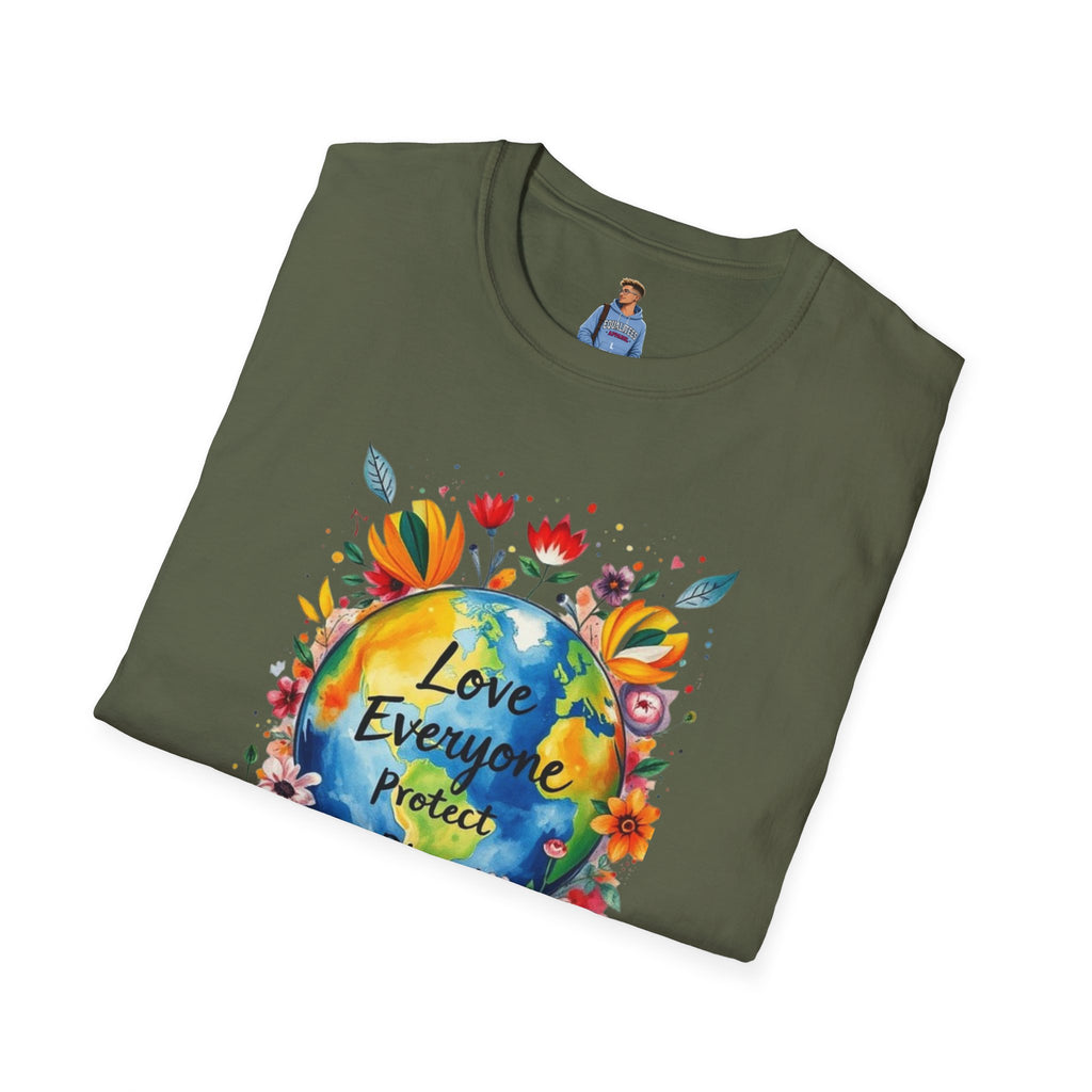 Love Everyone Protect The Planet T-Shirt