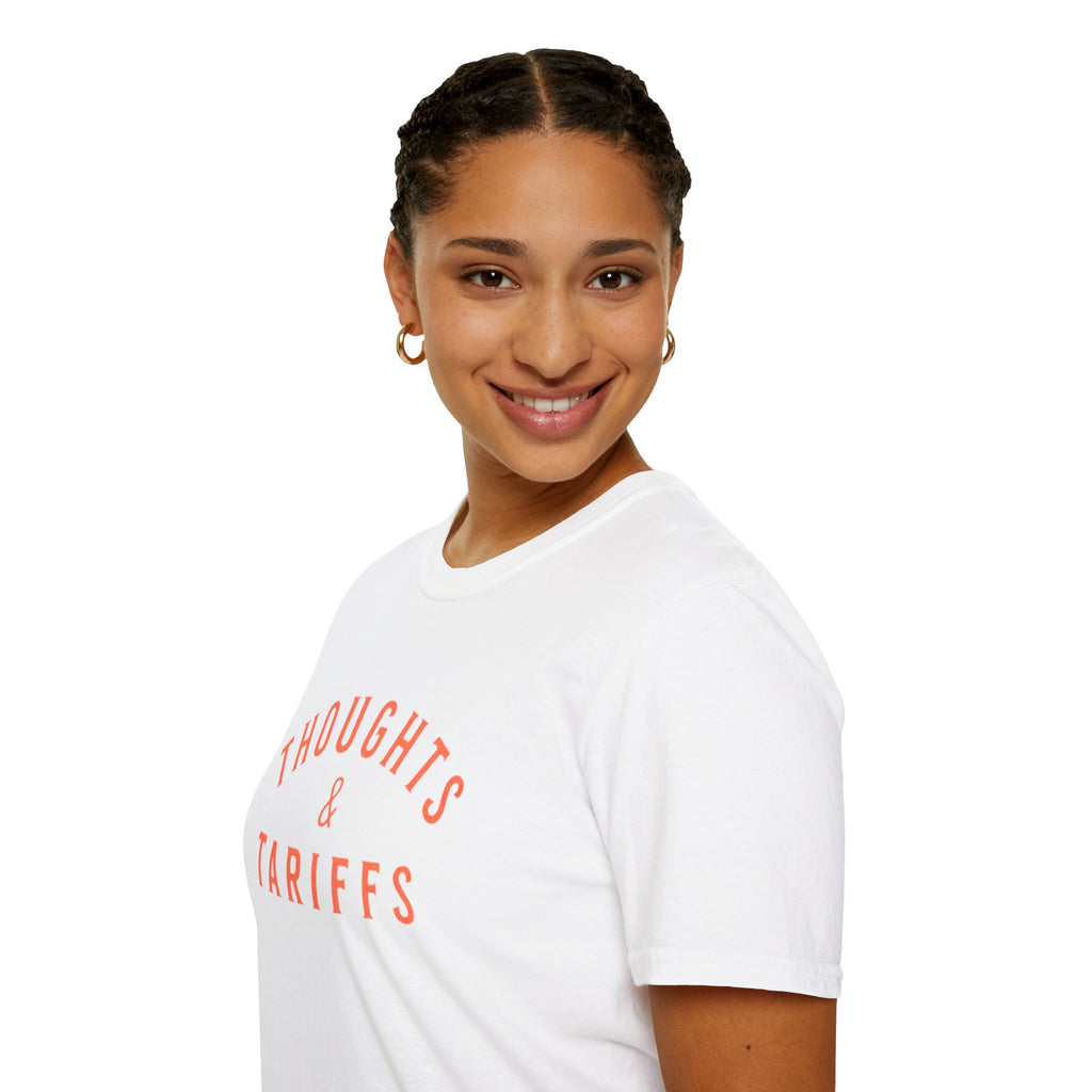Camiseta unisex Softstyle de Thoughts &amp; Tariffs -