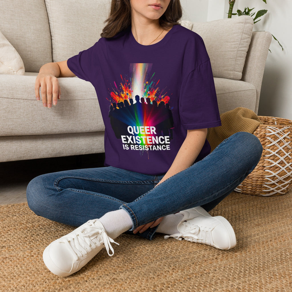 Queer Existence is Resistance Graphic T-Shirt