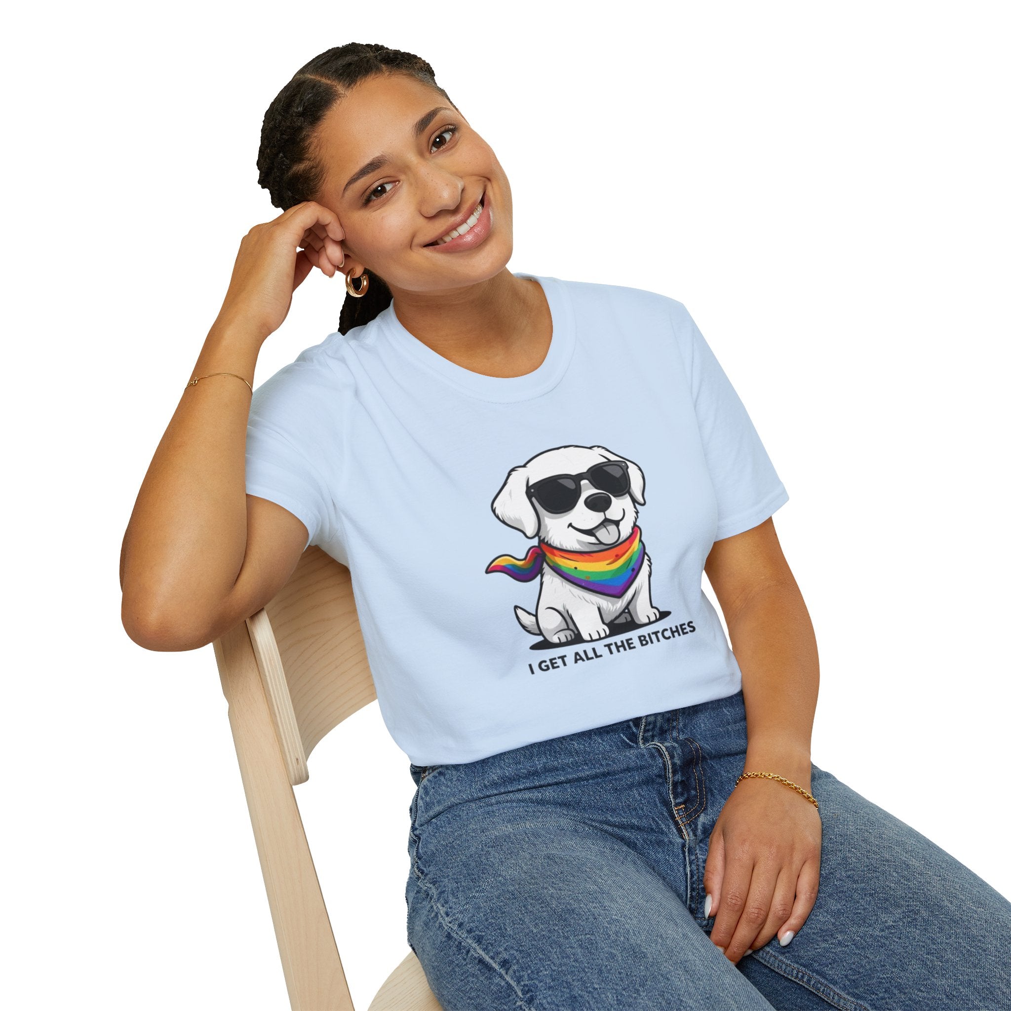 Cute Puppy Pride T‑Shirt
