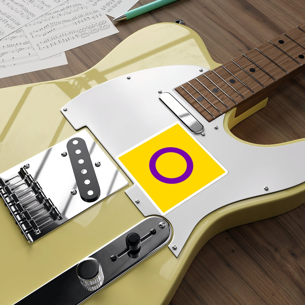 Intersex Pride Flag Die-Cut Sticker - EqualiTees.Me