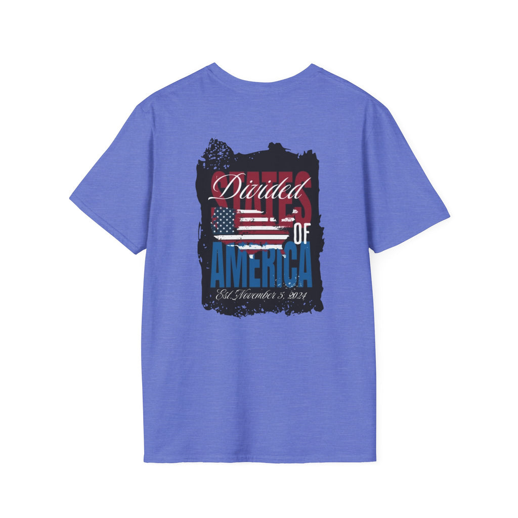 Divided States of America Graphic Tee Softstyle Unisex T-Shirt