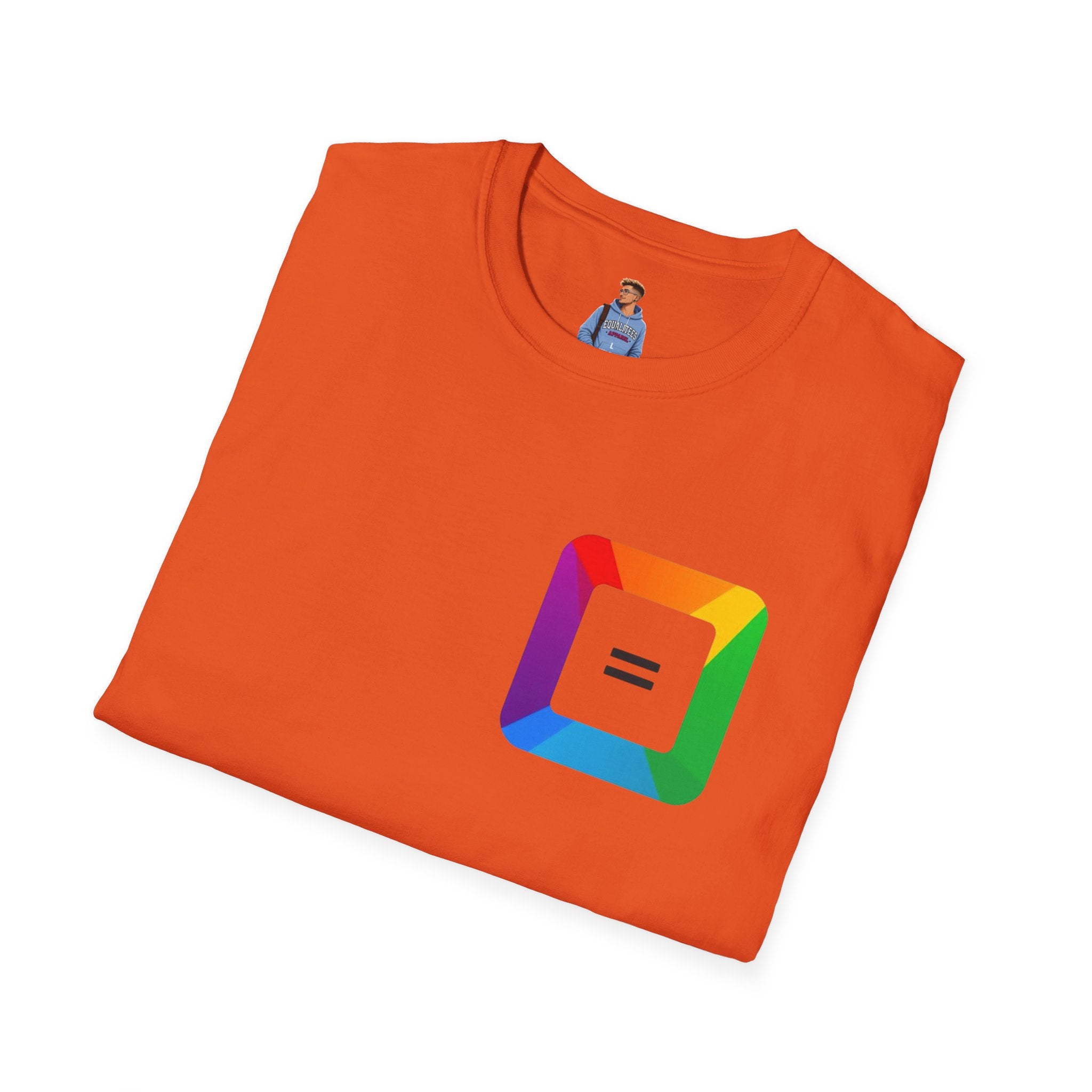 Pride-Theme Unisex Softstyle T-Shirt - "True freedom is Equality for ALL"