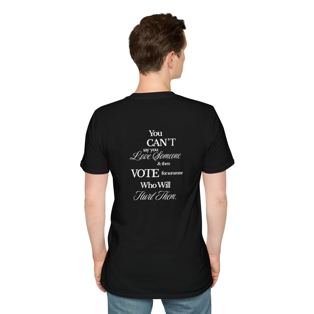 Vote with Your Heart Unisex Softstyle T-Shirt