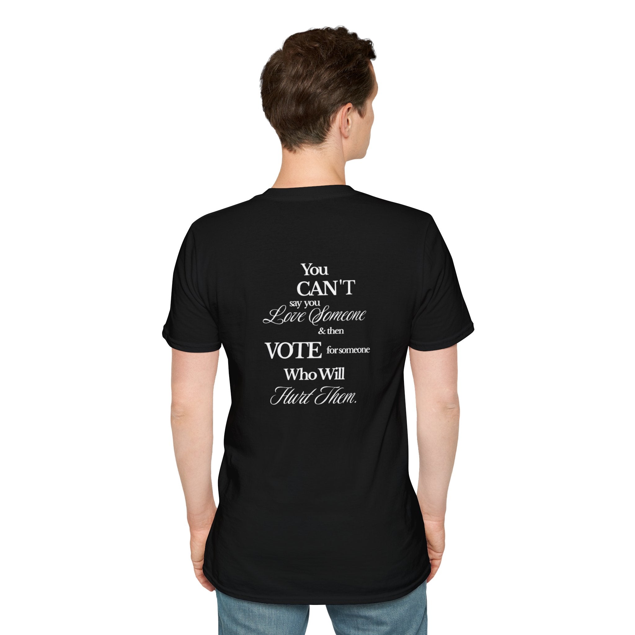 Vote with Your Heart Unisex Softstyle T-Shirt