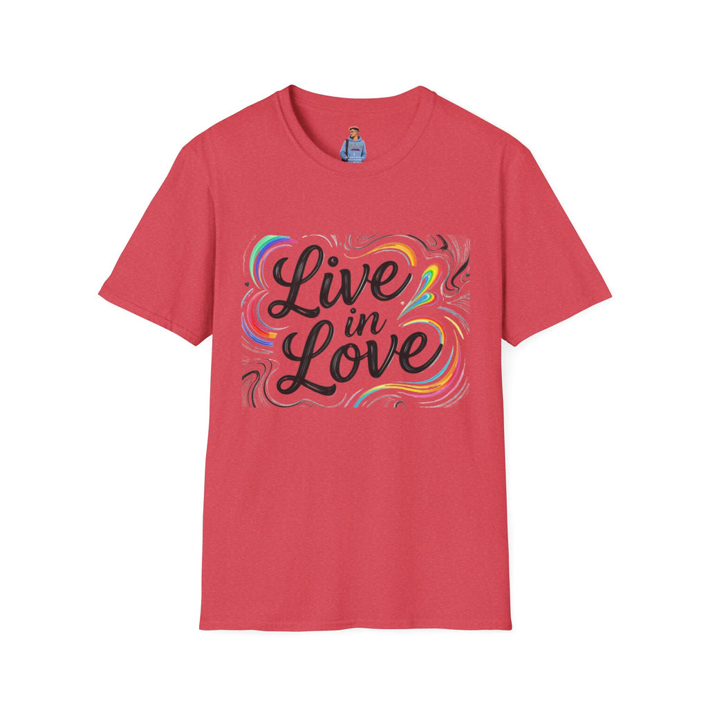 Live in Love Inspirational T-Shirt