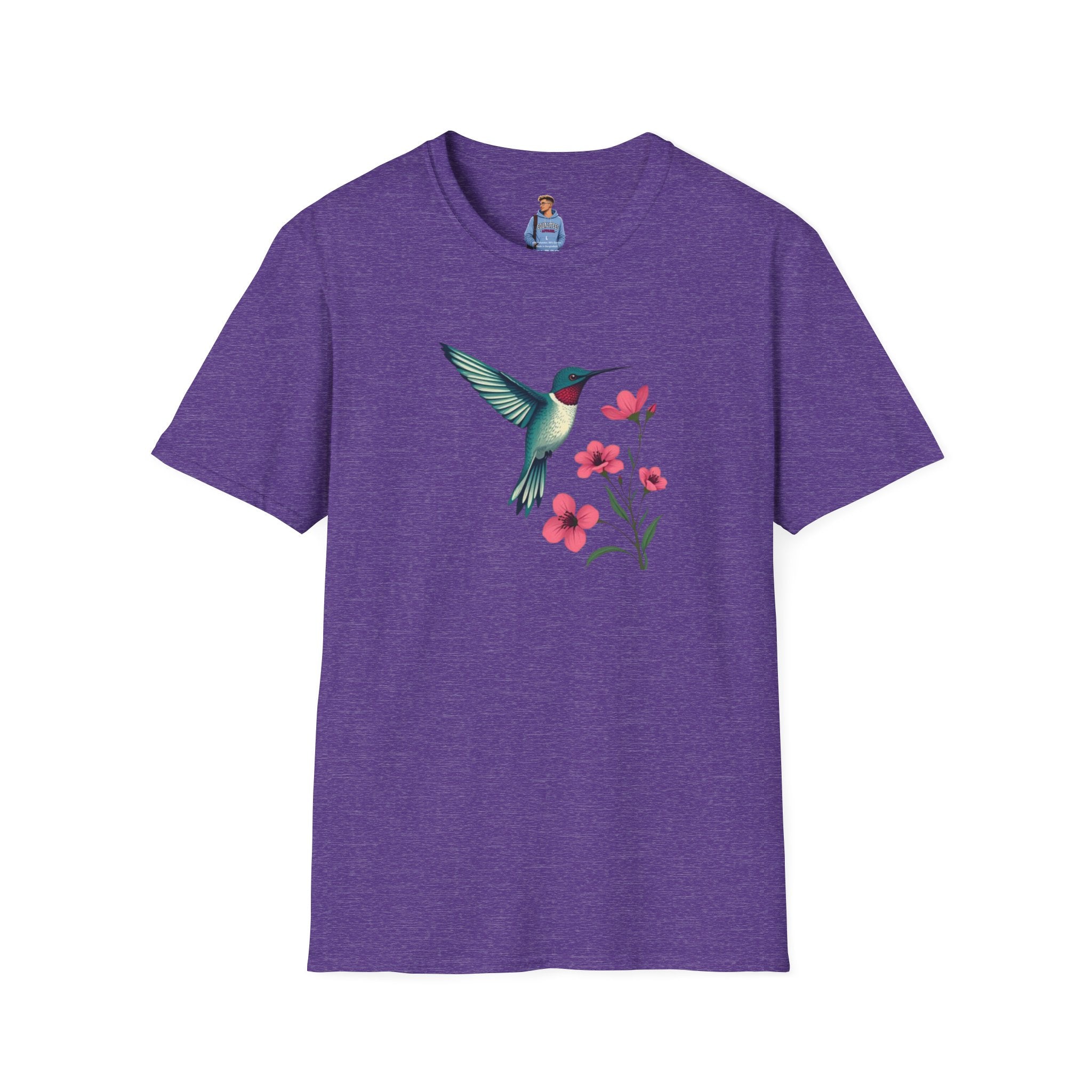 Floral Hummingbird T-Shirt