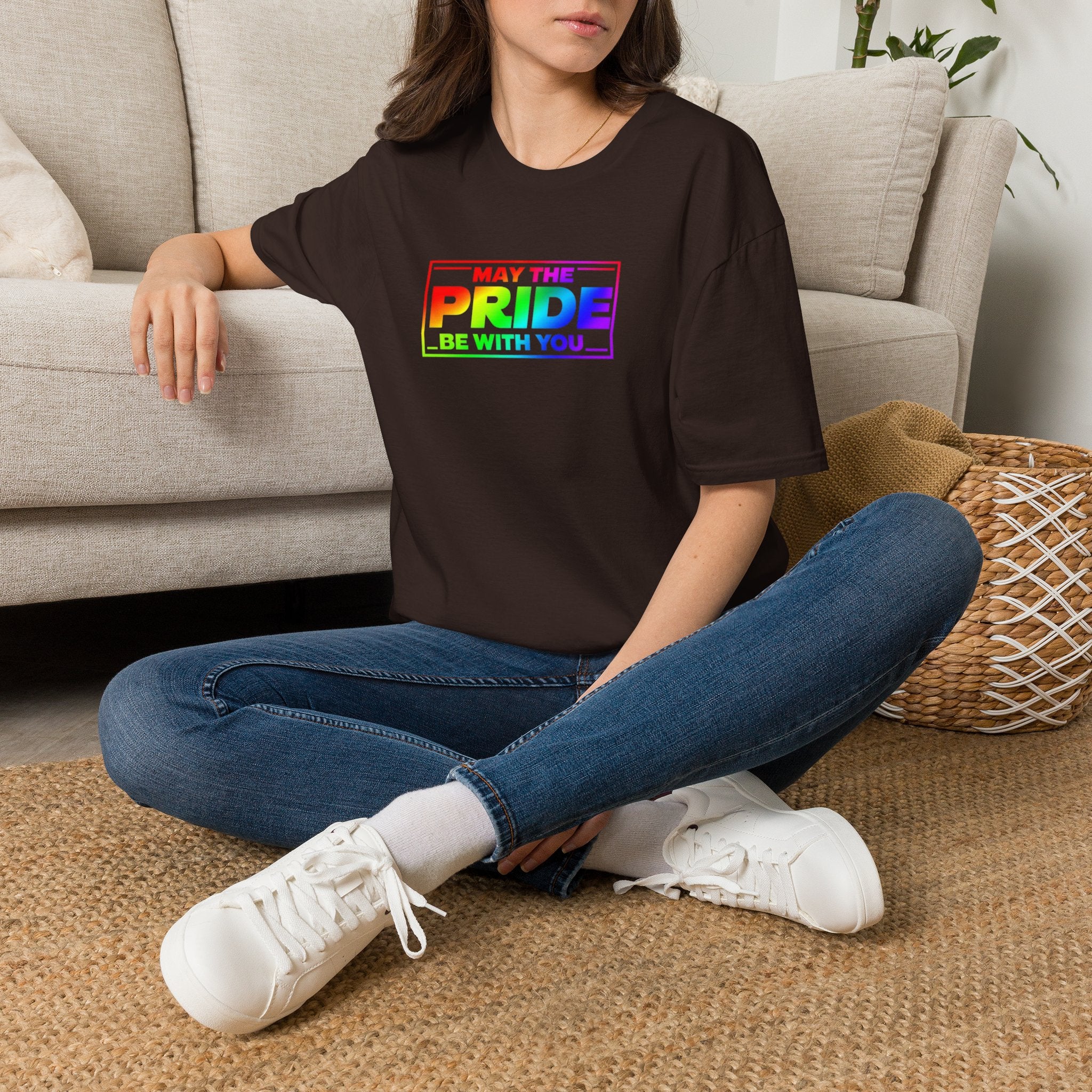 Camiseta gráfica del Orgullo - Que el Orgullo te acompañe - Unisex