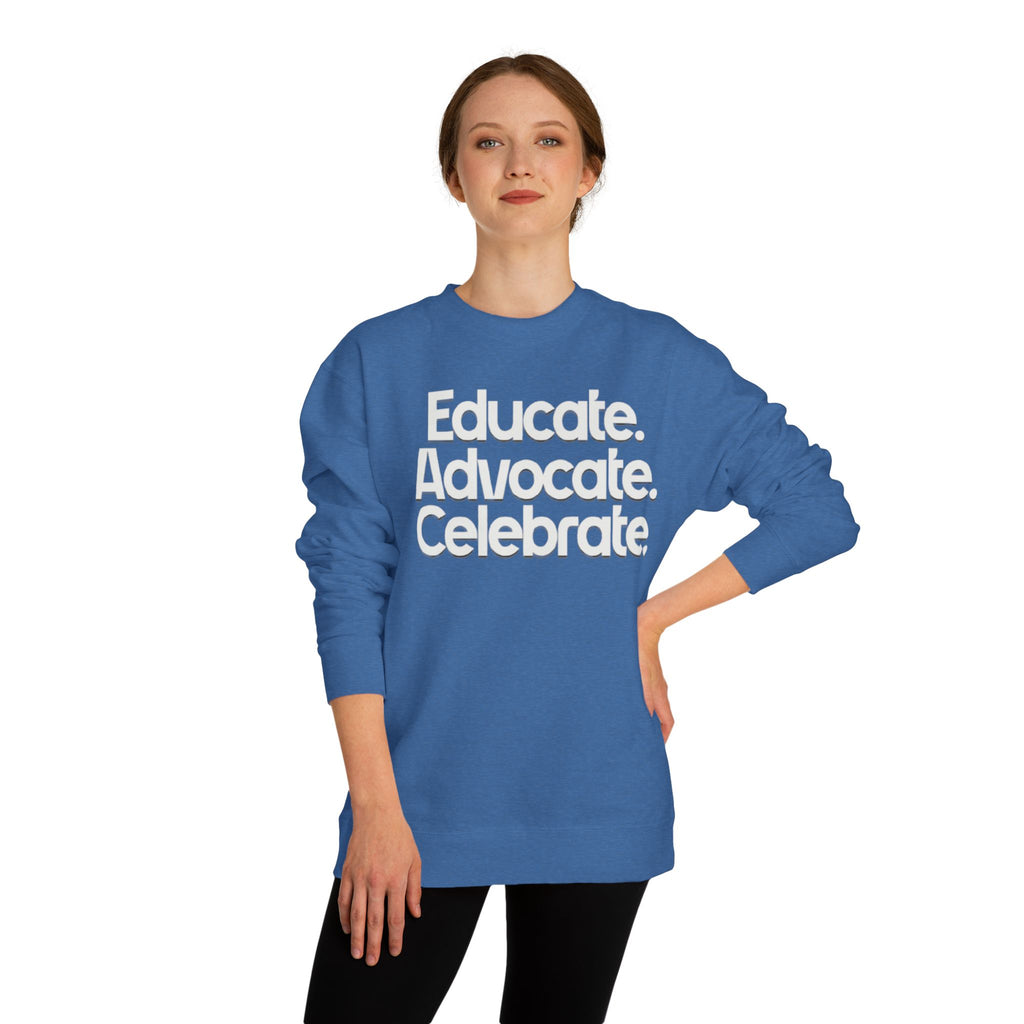 Subtle Pride Educate Advocate Celebrate