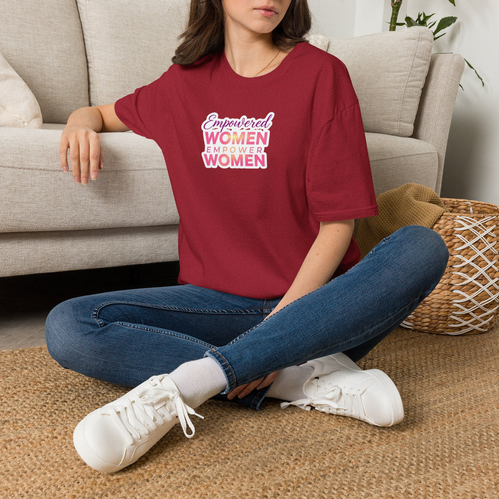 Empowered Women T-Shirt | Unisex Softstyle Tee for Women’s Empowerment