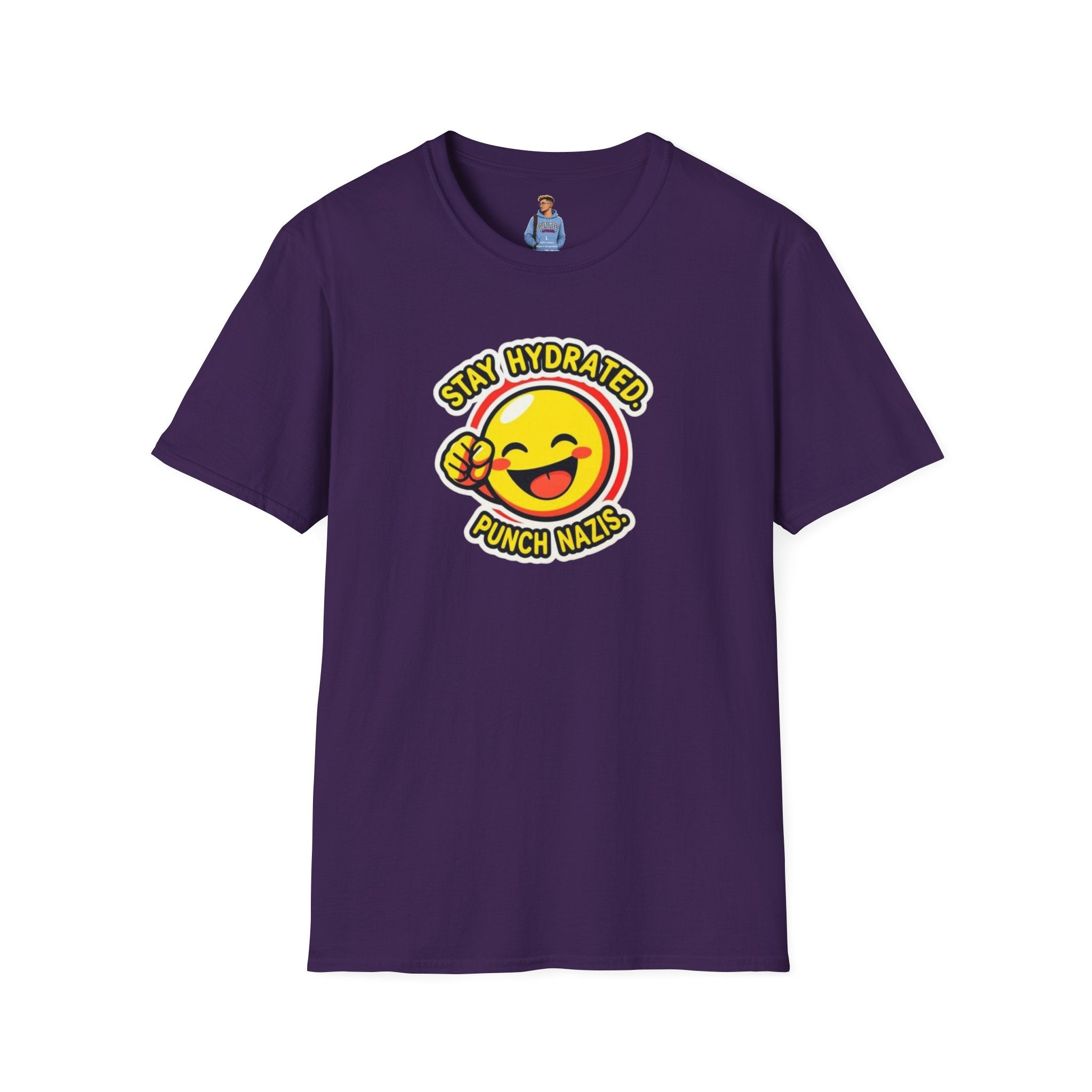 Stay Hydrated, Punch Nazis T-Shirt