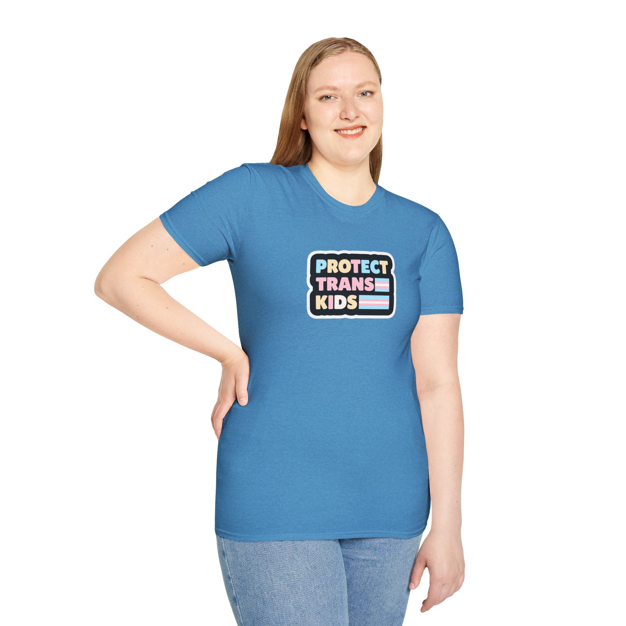 Camiseta unisex de estilo suave "Protect Trans Kids" - Empowerment &amp; Pride Apparel