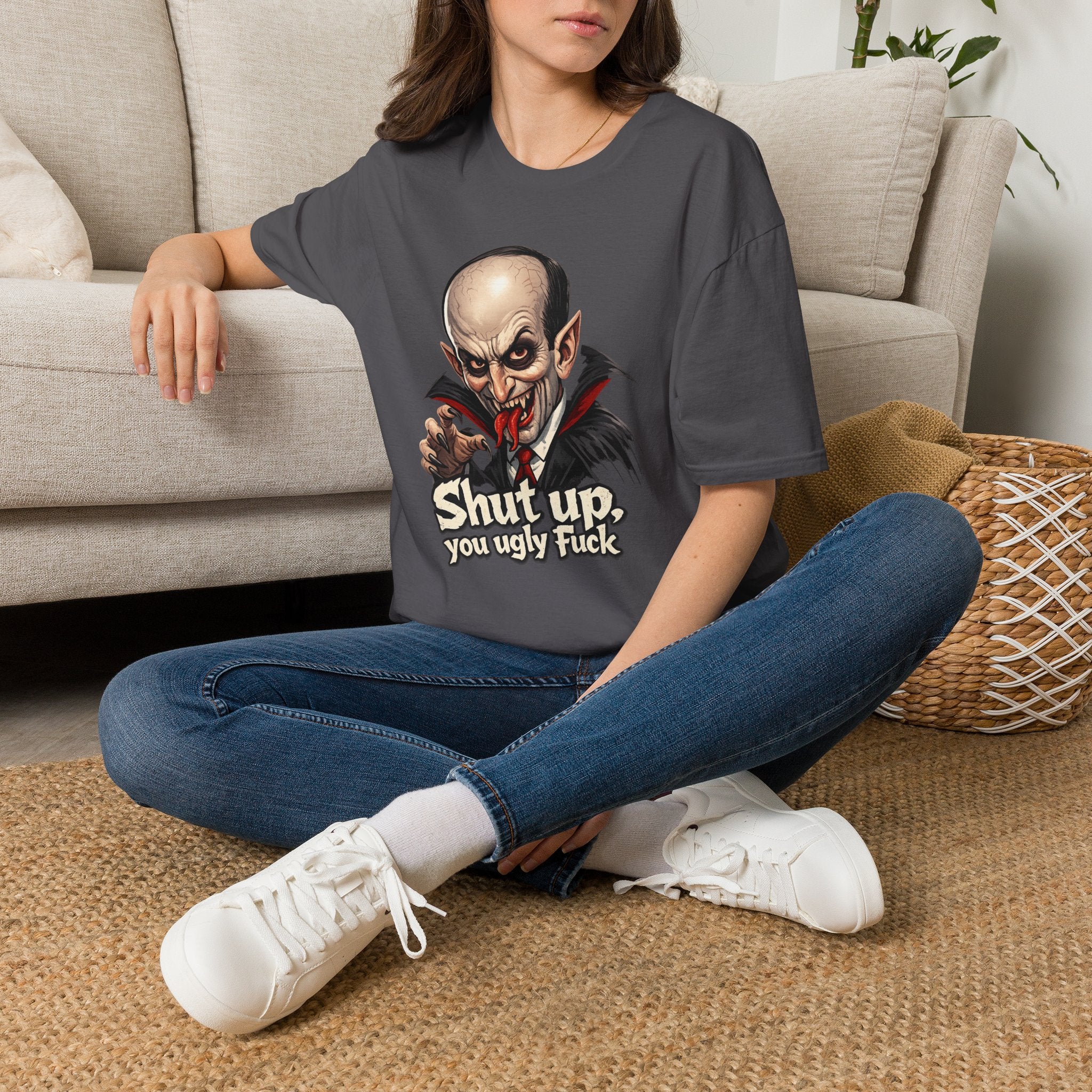 “Shut up, you ugly fuck” Funny graphic tee