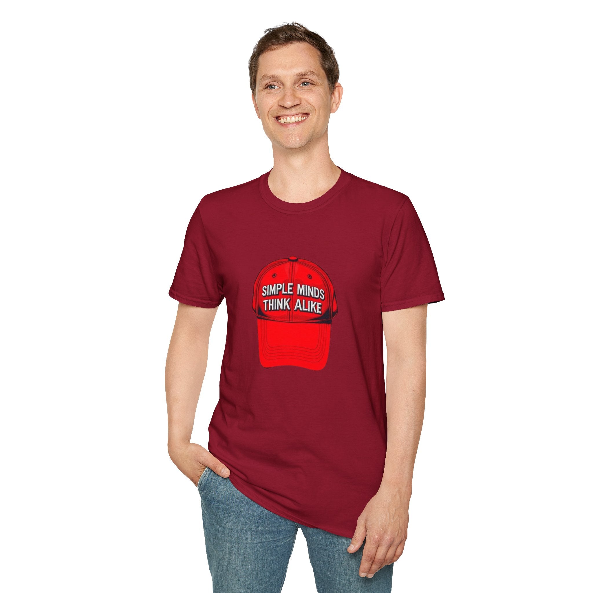 Simple Minds Think Alike T-Shirt' & 'Make America Think Again' Graphic Tee