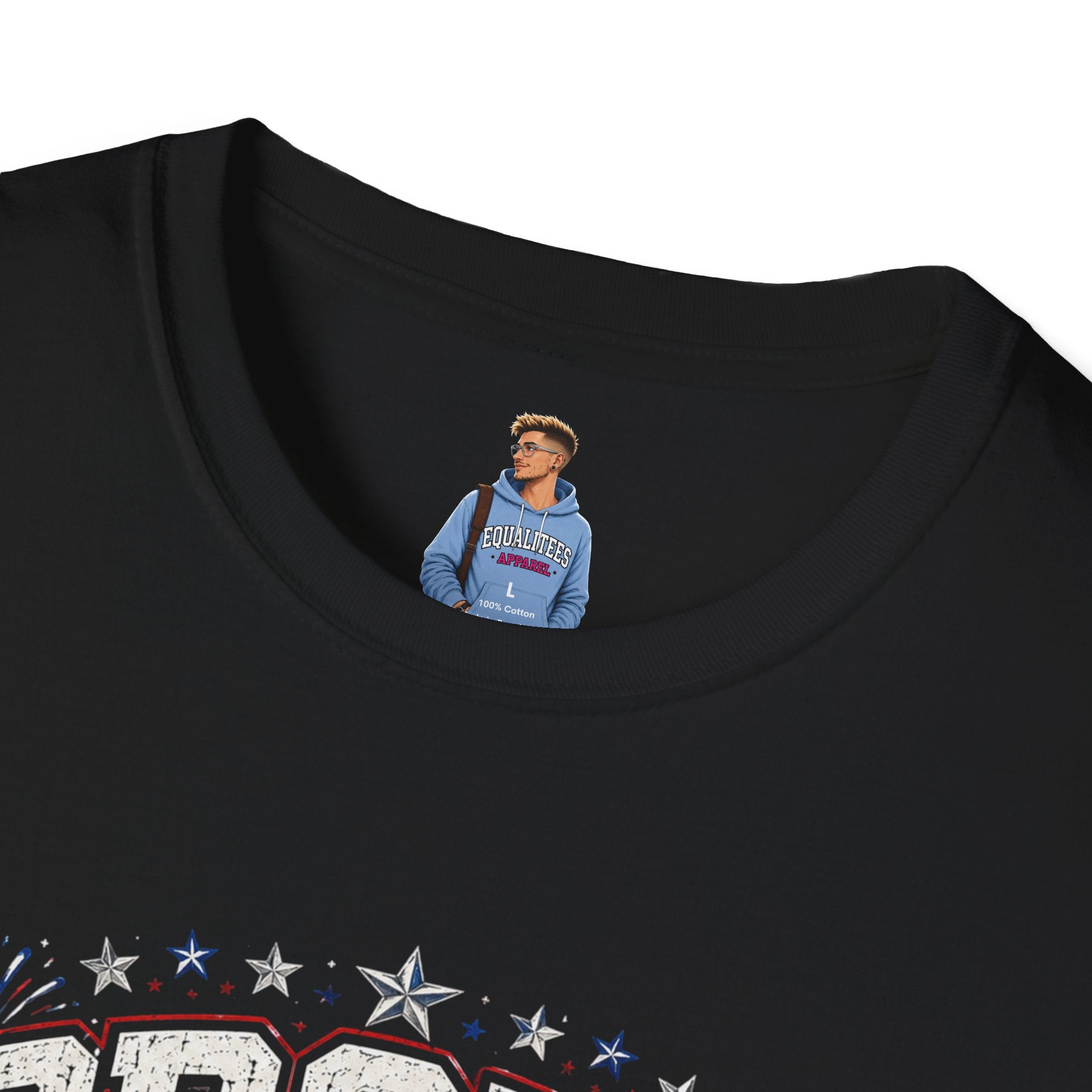Star Spangled Awesome Graphic Tee ("Proud to Be Delusional Bootlicking Nazi Trash")
