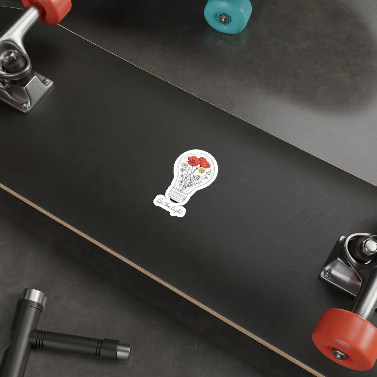 Die-Cut Stickers - Be The Light - EqualiTees.Me