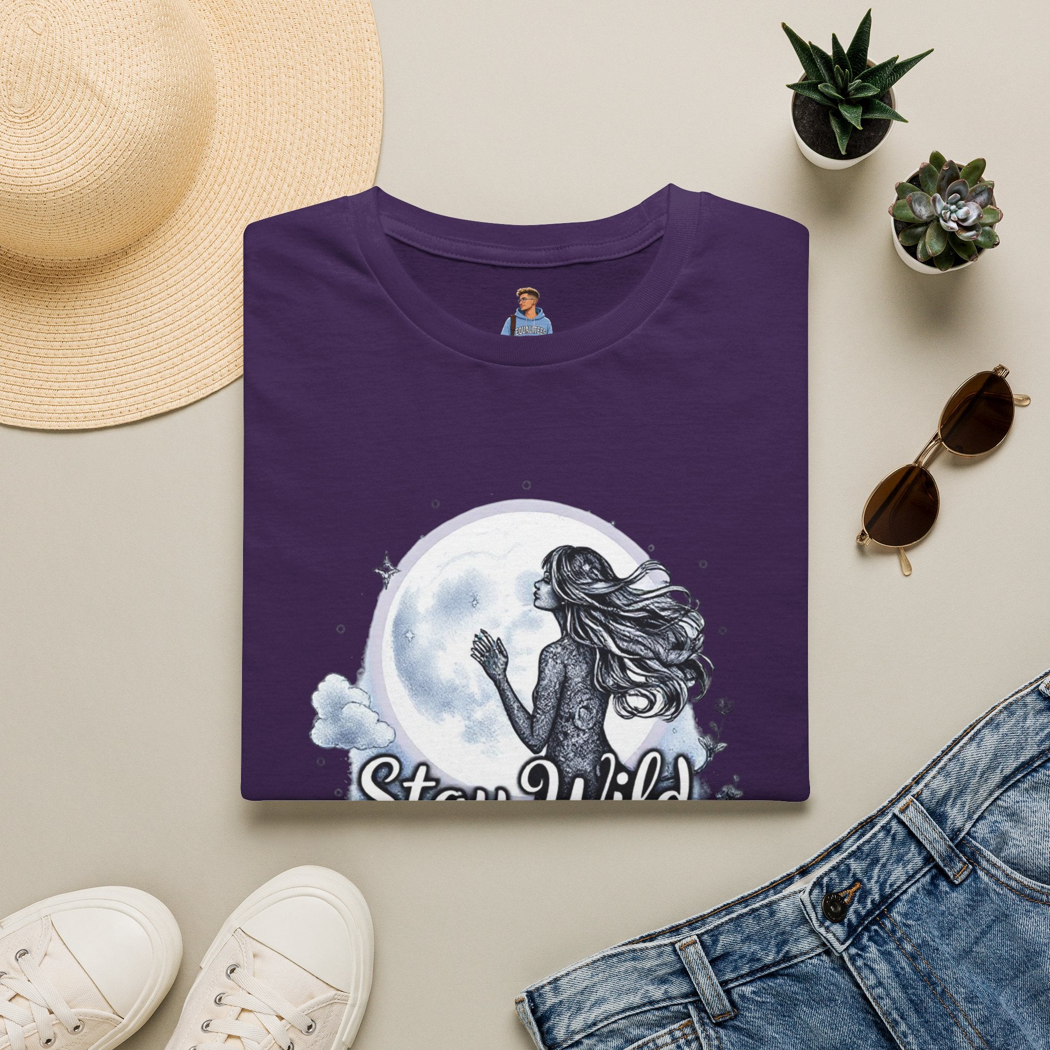 Gypsy Moon T-Shirt - Stay Wild Moon Child
