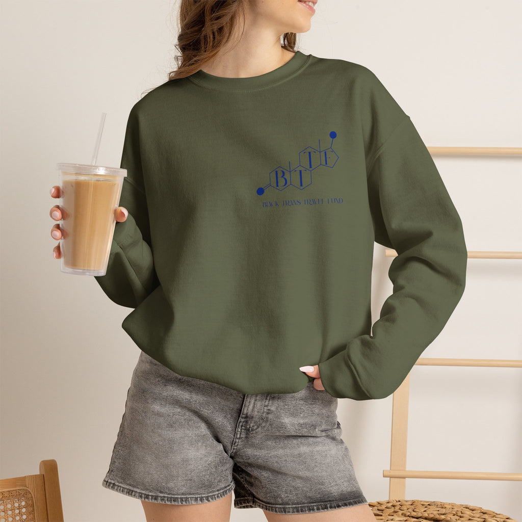 BTTF - Black Trans Travel Fund Unisex Crewneck Sweatshirt