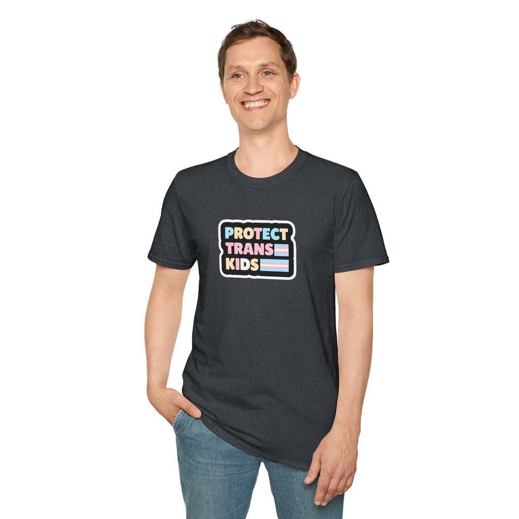 Camiseta unisex de estilo suave "Protect Trans Kids" - Empowerment &amp; Pride Apparel
