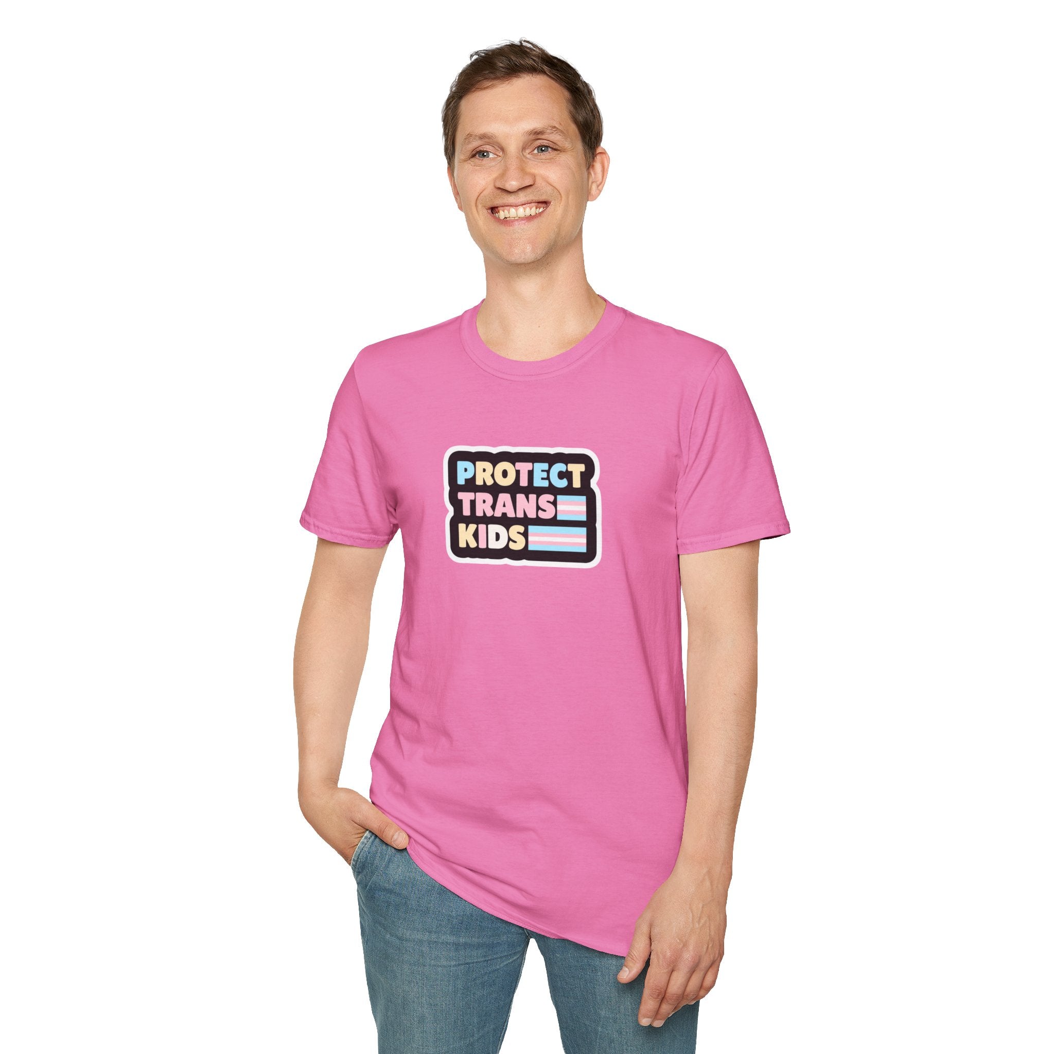 Camiseta unisex de estilo suave "Protect Trans Kids" - Empowerment &amp; Pride Apparel