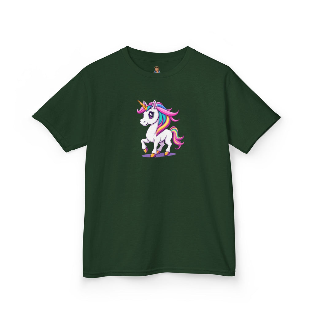 Camiseta de algodón pesado para niños Unicorn Kids