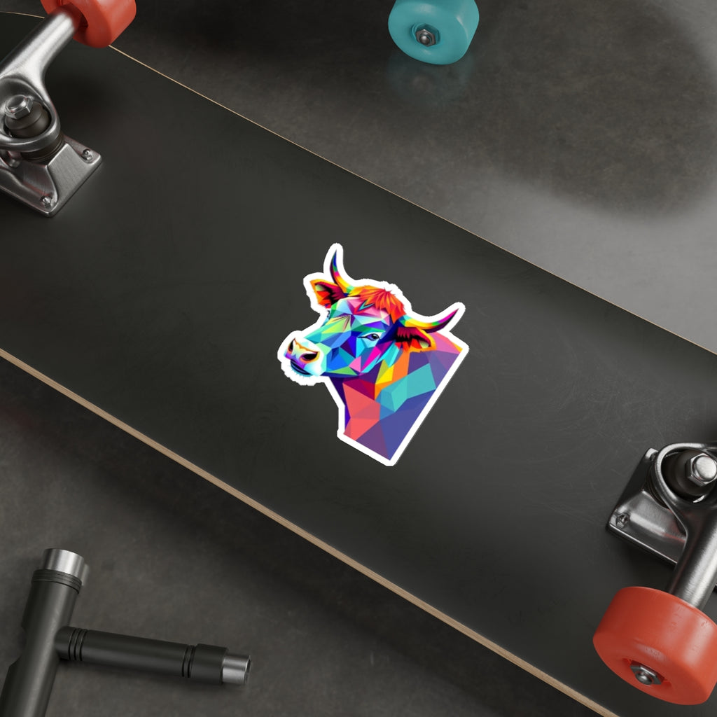 Die-Cut Stickers - Pride Bull - EqualiTees.Me