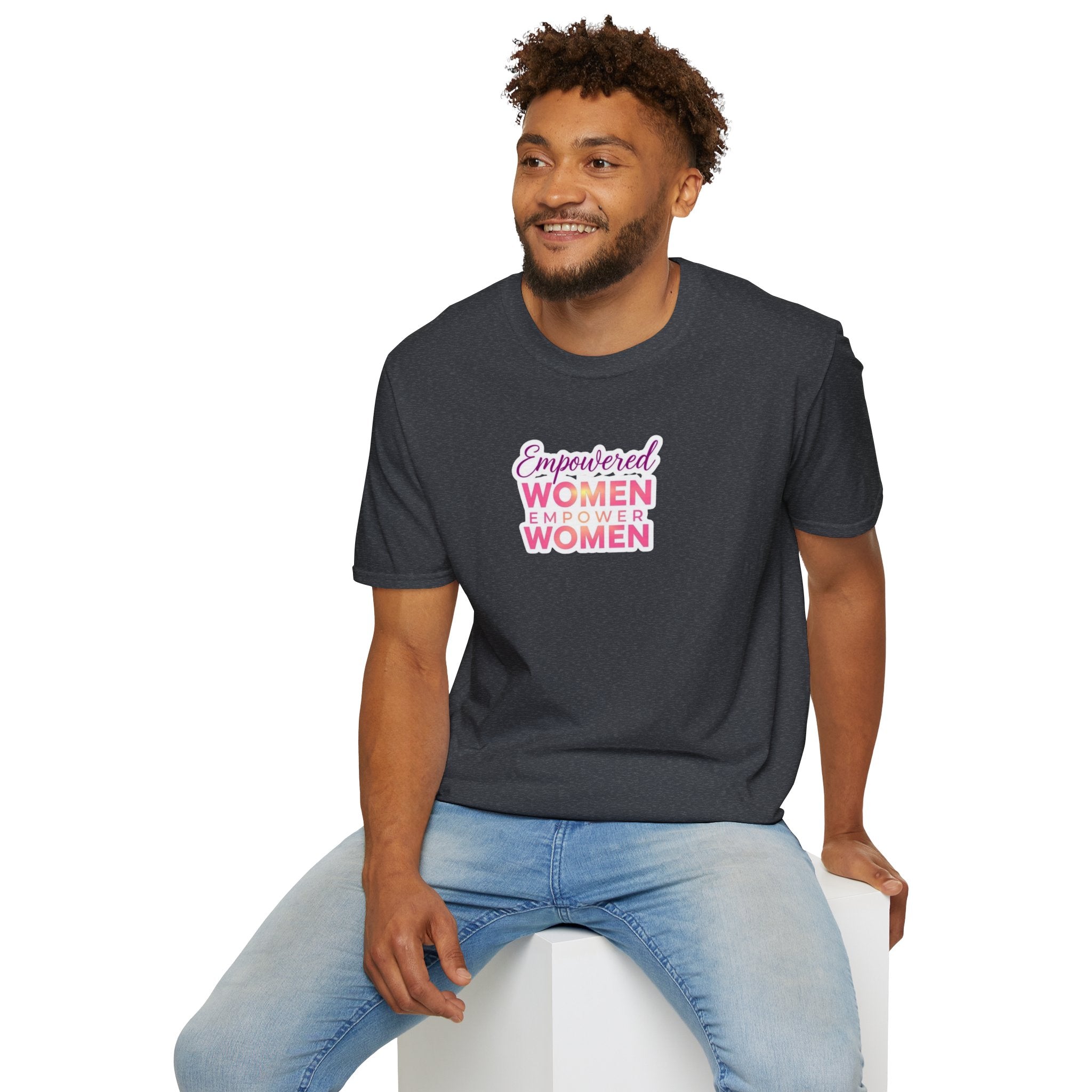 Empowered Women T-Shirt | Unisex Softstyle Tee for Women’s Empowerment