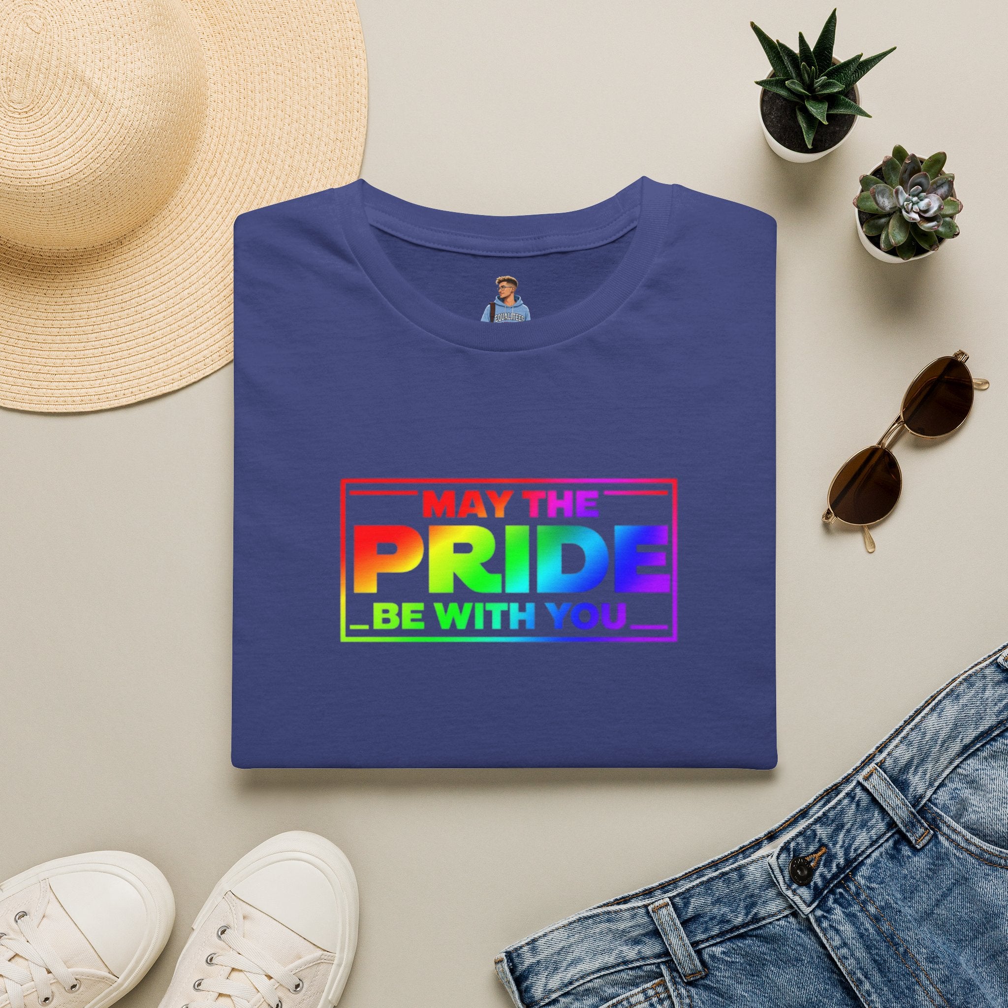 Camiseta gráfica del Orgullo - Que el Orgullo te acompañe - Unisex
