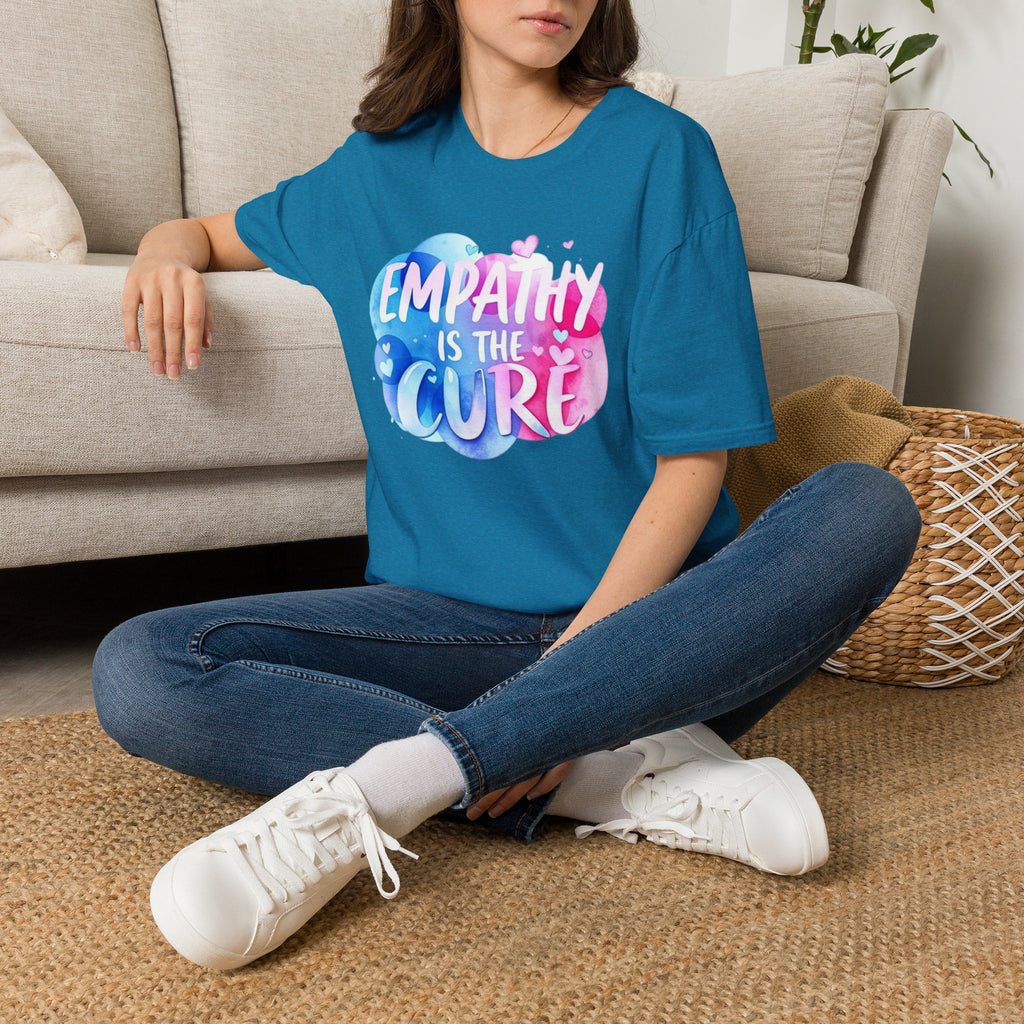 Empathy is the Cure Unisex Softstyle T-Shirt - Comfortable and Inspirational Tee for Everyday Wear
